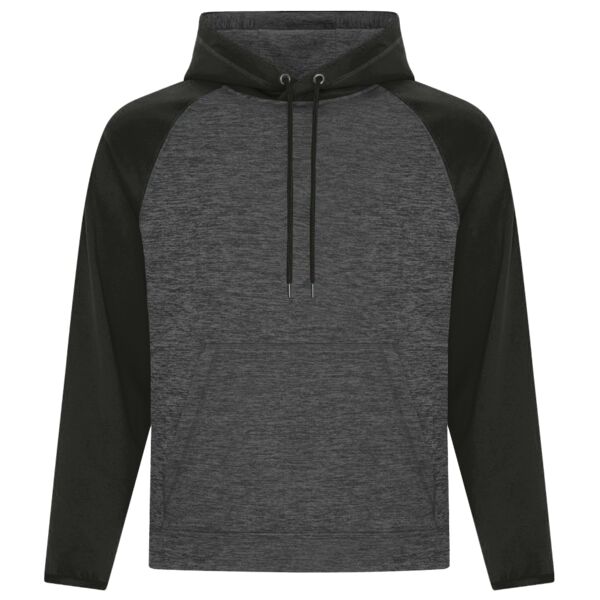 ATC DYNAMIC HEATHER FLEECE TWO TONE HOODED SWEATSHIRT Thumbnail