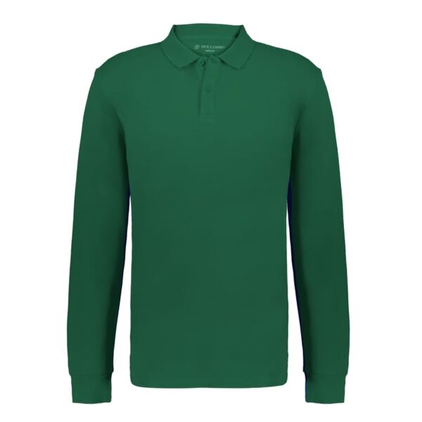 Core Cotton Long Sleeve Polo Thumbnail
