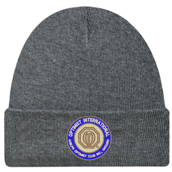 Embroidered Acrylic Cuff Toque  Thumbnail